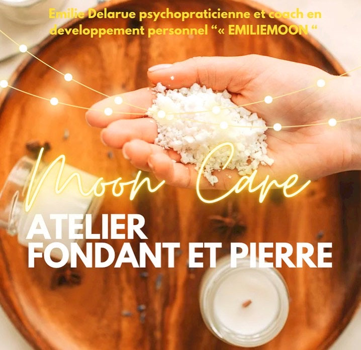 Atelier fondant parfumé de noël avec pierre magique carte cadeau 2024