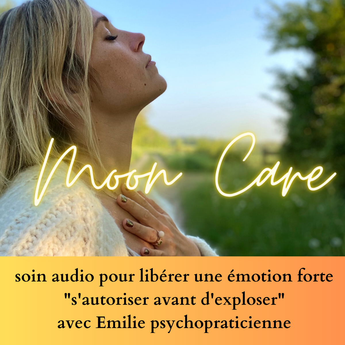 Soin audio pour la libération émotionnelle par Emilie