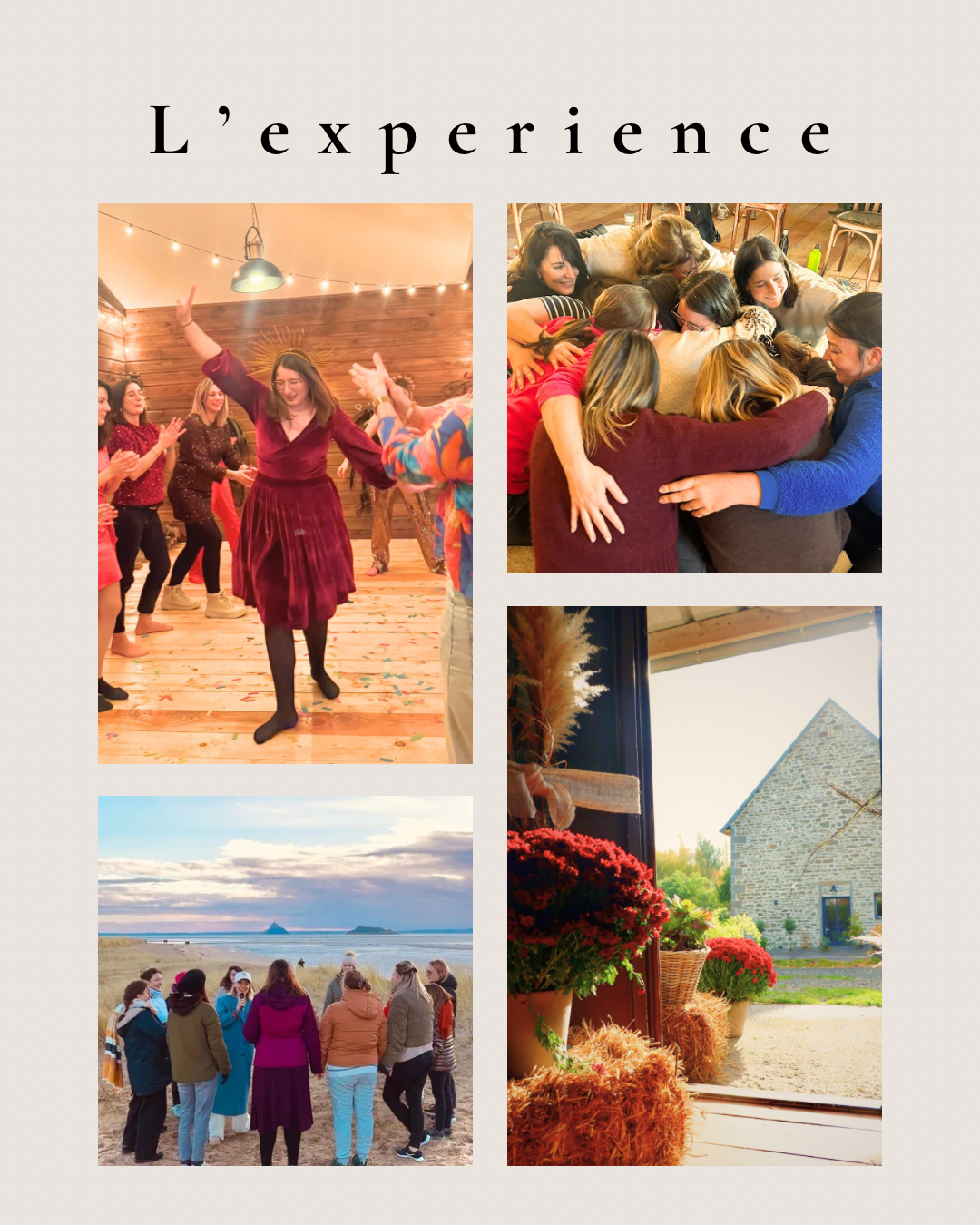 Séjour transformatif en Normandie « FEMMES AUDACIEUSES » Le stage de coaching de 4 jours et 3 nuits-Je verse mon acompte de réservation dès maintenant de 120€
Ce montant sécurise votre place immédiatement !

•Solde Émilie Moon 600 + hébergement à régler