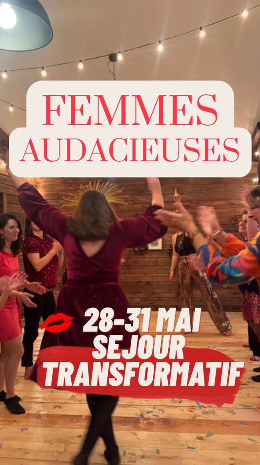 Séjour transformatif en Normandie « FEMMES AUDACIEUSES » Le stage de coaching de 4 jours et 3 nuits-Je verse mon acompte de réservation dès maintenant de 120€
Ce montant sécurise votre place immédiatement !

•Solde Émilie Moon 600 + hébergement à régler